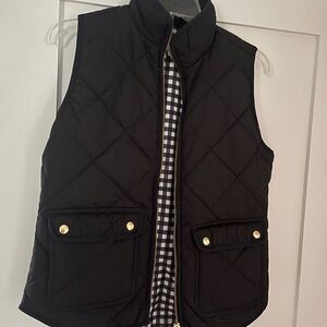 Jcrew Factory Women’s Black Vest